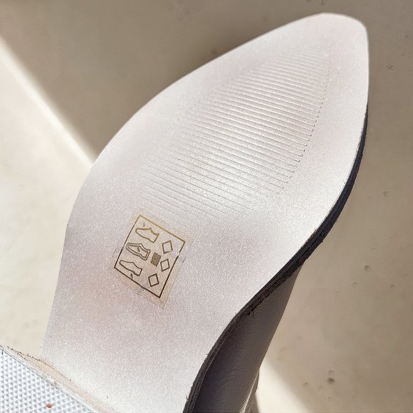 NEW White Cowboy Western Embroidered Stitch Pointy Toe Block Heel Mid Calf Boots - Picture 11 of 13